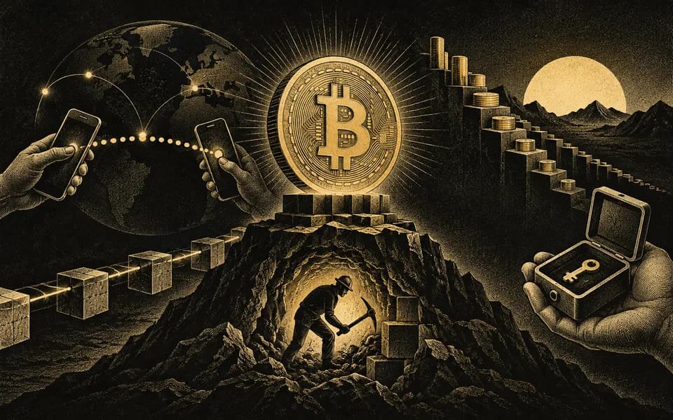 Bitcoin Fundamentals: Transactions, Mining, Supply and Self-Custody