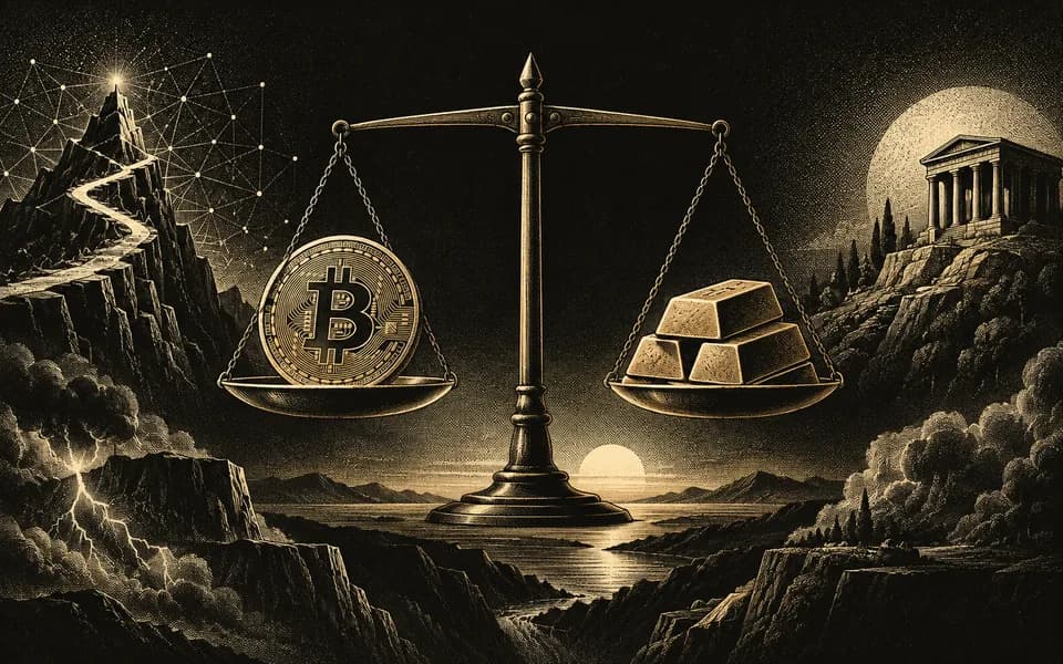 Bitcoin vs Oro: Compara Escasez, Riesgo y Roles de Portafolio