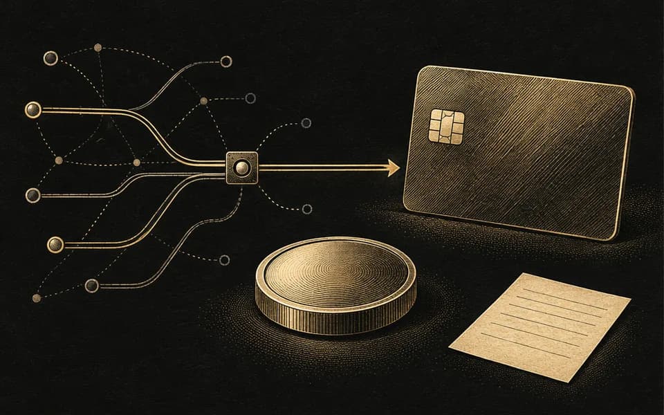 Stablecoins and crypto-card networks: check the route before sending