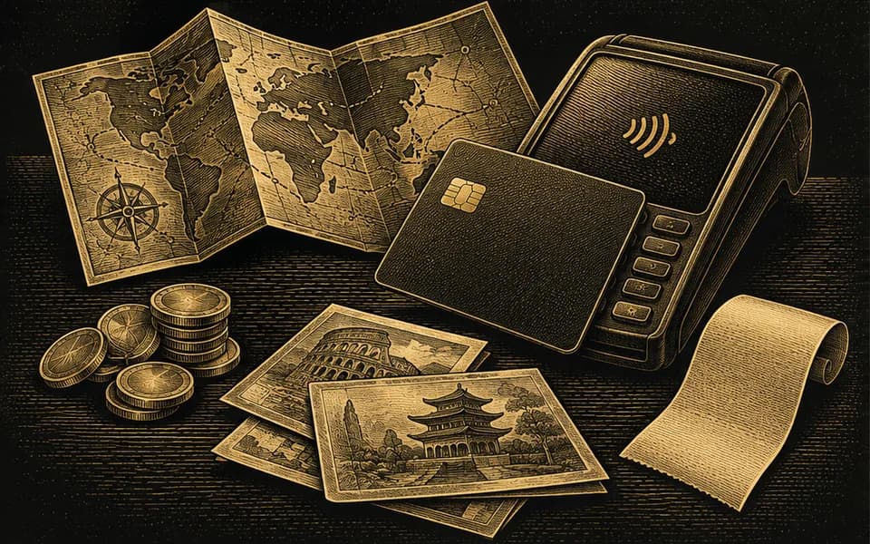 Using a crypto card abroad: currency, fees, and ATMs