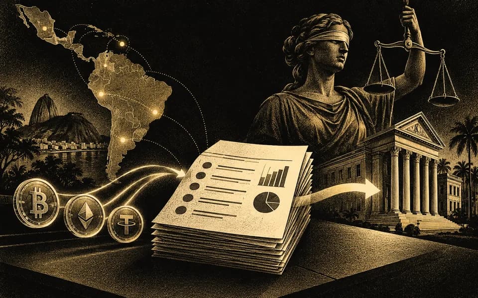 Registros de Impuestos Crypto en America Latina: Flujo con Fuentes Oficiales