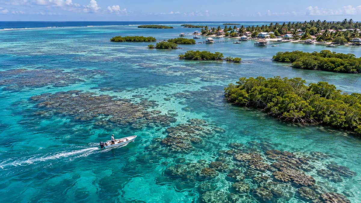 Paisaje de Belice