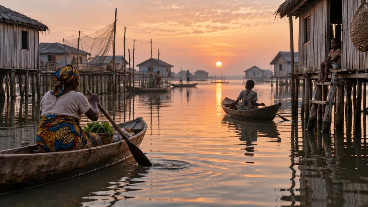 Paisaje de Benin