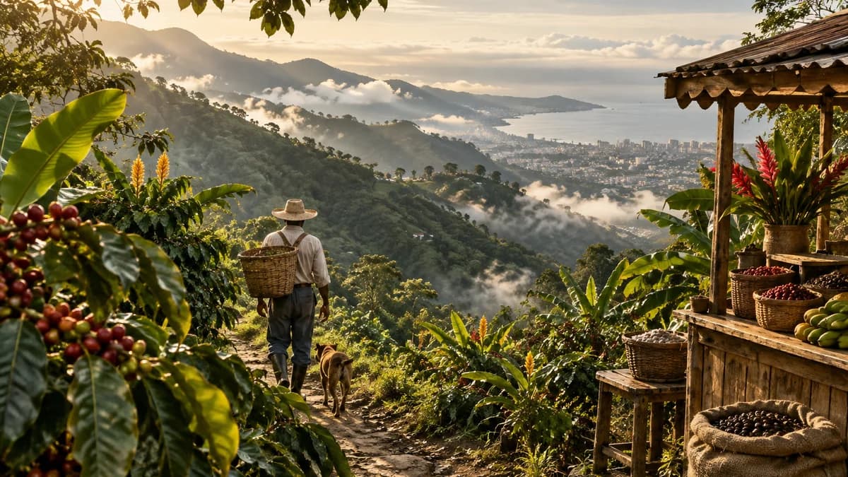 Paisaje de Jamaica