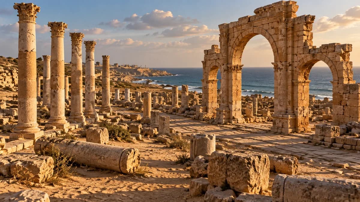Paisaje de Libia