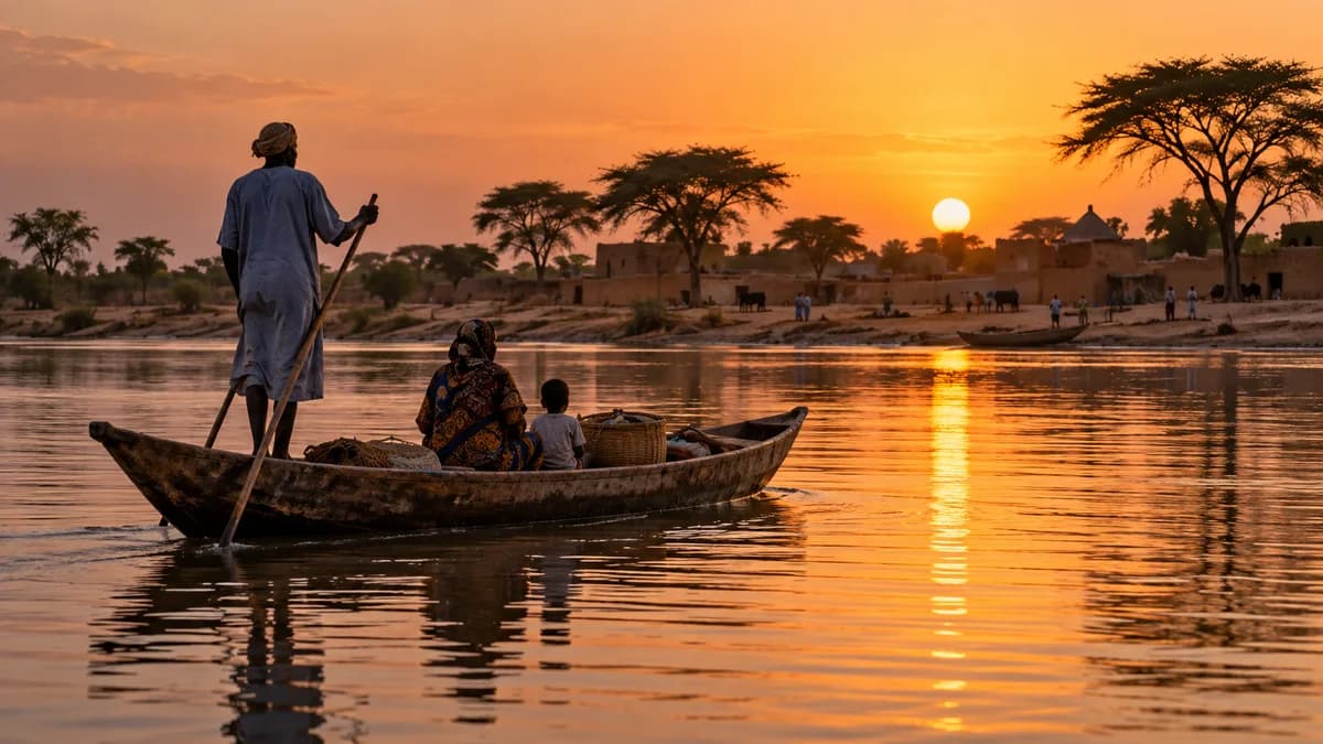 Paisaje de Niger