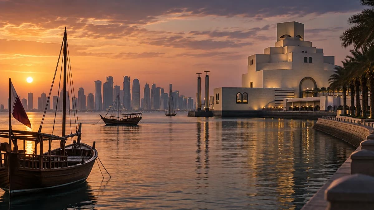 Paisaje de Qatar