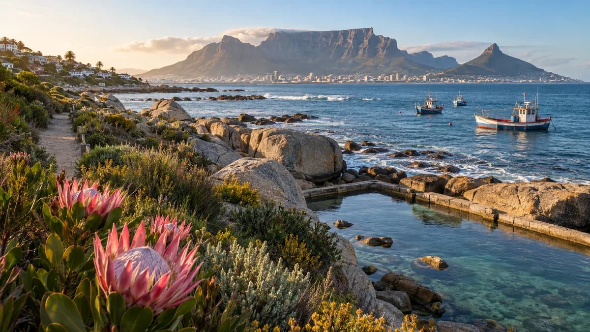 Paisaje de Sudafrica