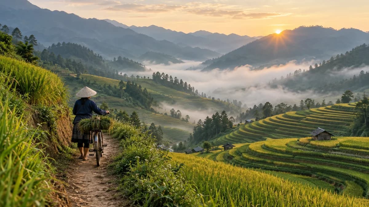 Paisaje de Vietnam