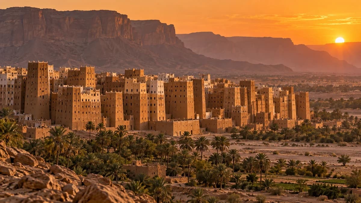 Paisaje de Yemen